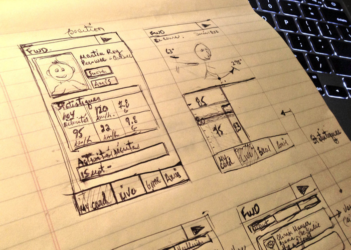 design for hockey app
