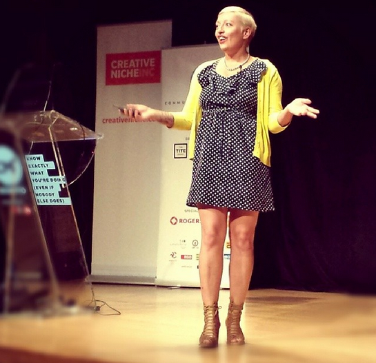 Casie Stewart at CM1 Conference | BetaKit Casie Stewart at CM1 Conference